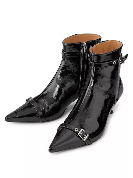 Eyelets Kitten Heel Boot Altitude Designer Clothing Store Jackson Hole Wyoming