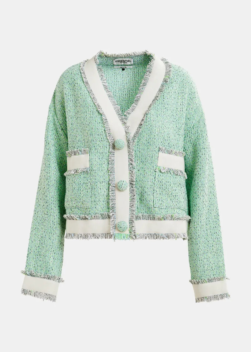 Hoola Cropped Fringe Jacket