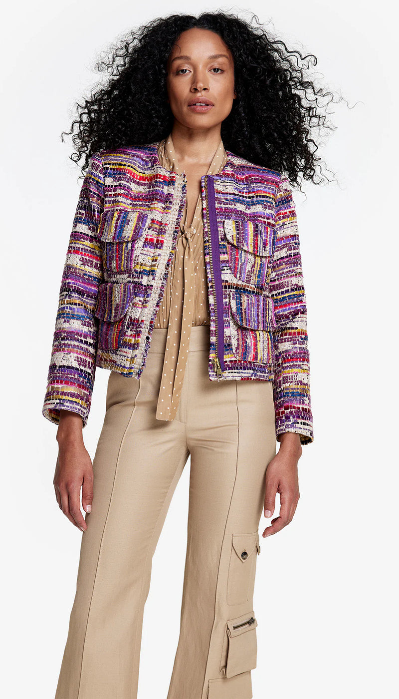 Zip Cardi Blazer