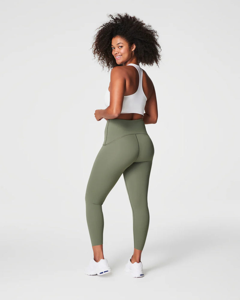 Booty Boost Active 7/8 Leggings: Clover