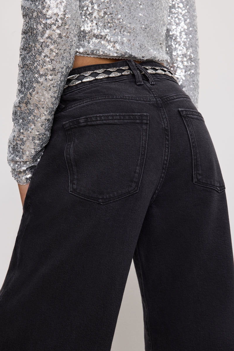 Good Ease Relaxed Jeans: Black